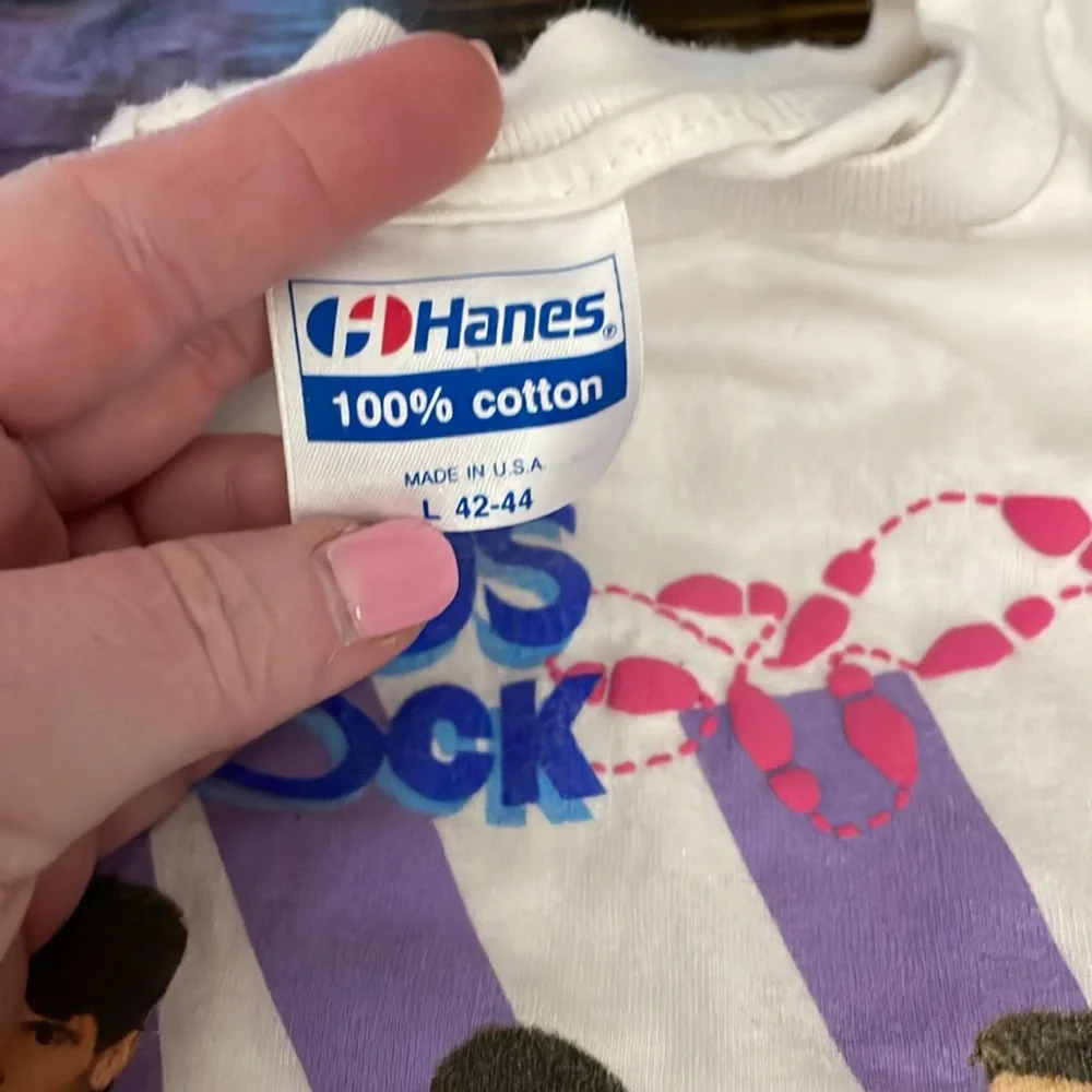 Vintage NKOTB 1989 Step by Step tshirt - Picture 4 of 5